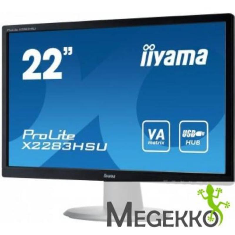 Iiyama ProLite X2283HSU-B1DP 21.5" Zwart Full HD LED display