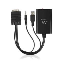 Ewent EW9867 VGA naar HDMI converter met audio