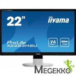 Iiyama ProLite X2283HSU-B1DP 21.5" Zwart Full HD LED display