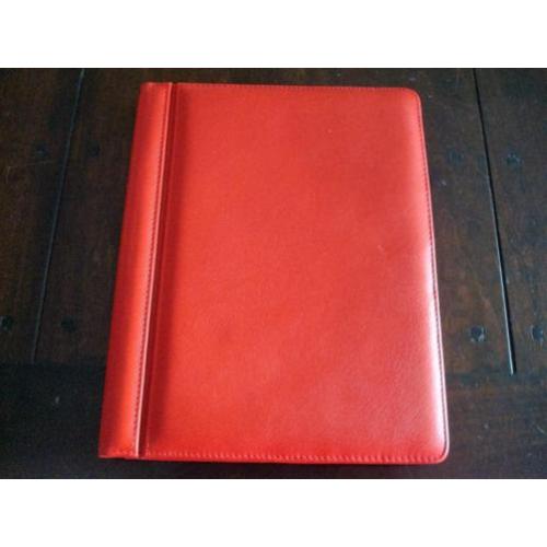 Hoes voor Apple Ipad2 Rood Leer