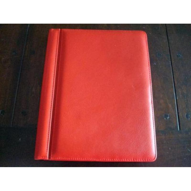Hoes voor Apple Ipad2 Rood Leer