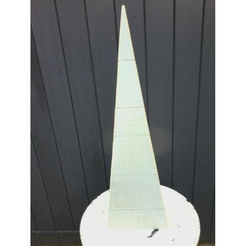 Houten kerstboom.