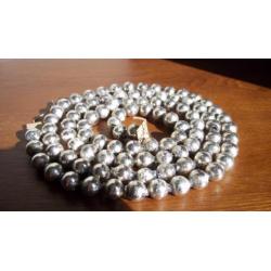 ~ Oude antieke glazen kerstslinger ~