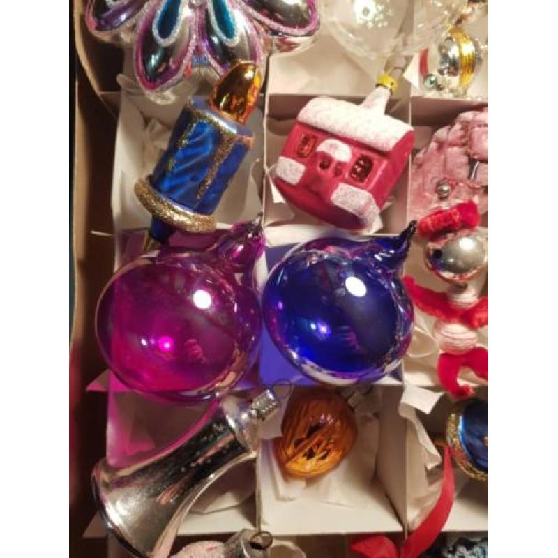 Oude kerstballen