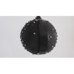 Zwart Kinky Kerstbal van Marlies Dekkers 12 cm