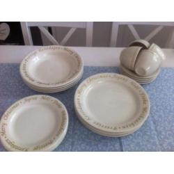 kerst servies