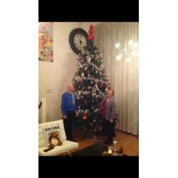 Grote kunstkerstboom (bijna 4 meter) Zeer hoge kwaliteit!