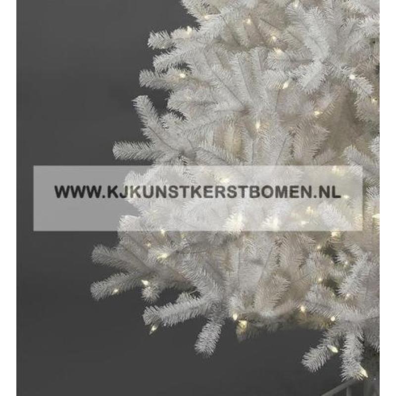 Kunstkertboom Maine wit inclusief warme LED verlichting