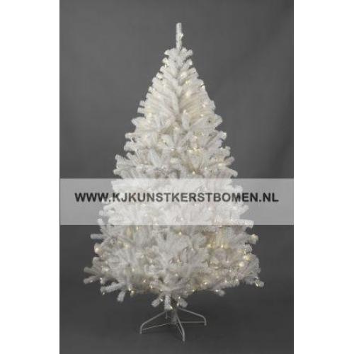Kunstkertboom Maine wit inclusief warme LED verlichting