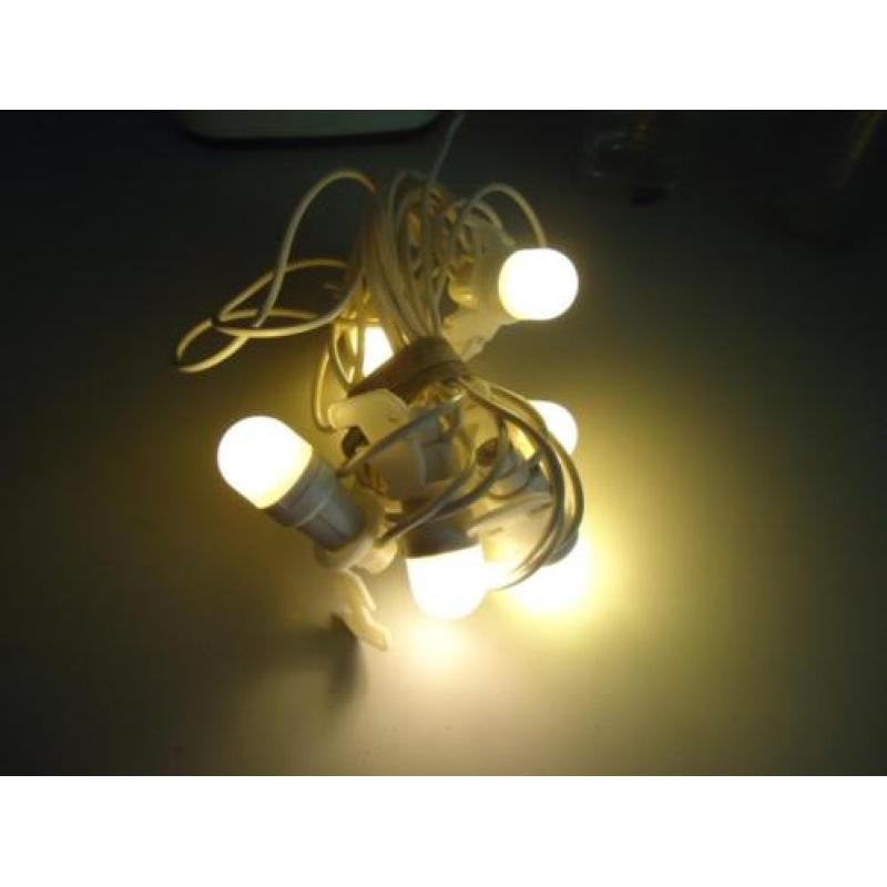 Lemax 6 led lampjes 4,5 adapter