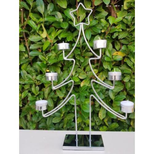 Kerstboom waxinelichthouder 45 cm !