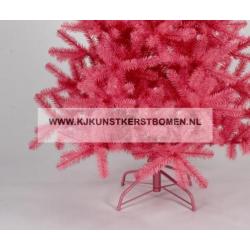 Kunstkerstboom maine Roze Pink 180cm kunst kerstboom