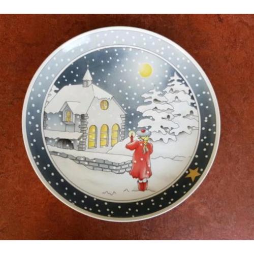Kerstschaal van Villeroy en Boch, " Kerst mis"