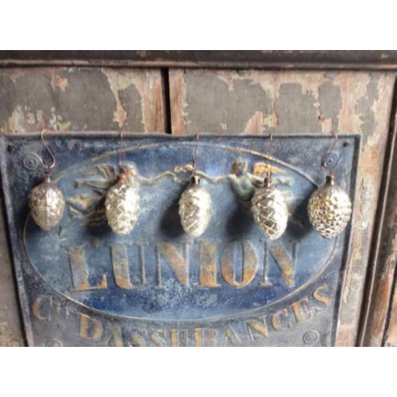 20 antieke kerstballen samen €32,- *tres jolie*