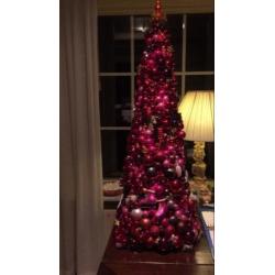 Prachtige kunst kerstbomen