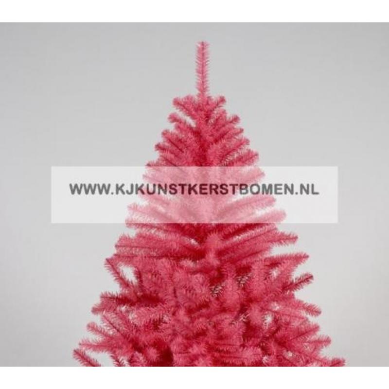 Kunstkerstboom maine Roze Pink 180cm kunst kerstboom