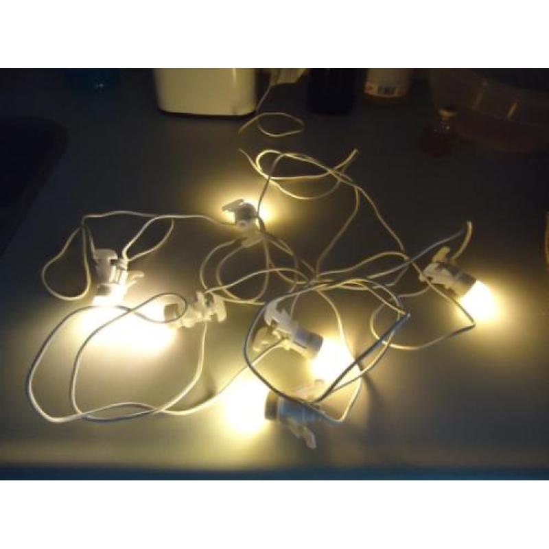 Lemax 6 led lampjes 4,5 adapter