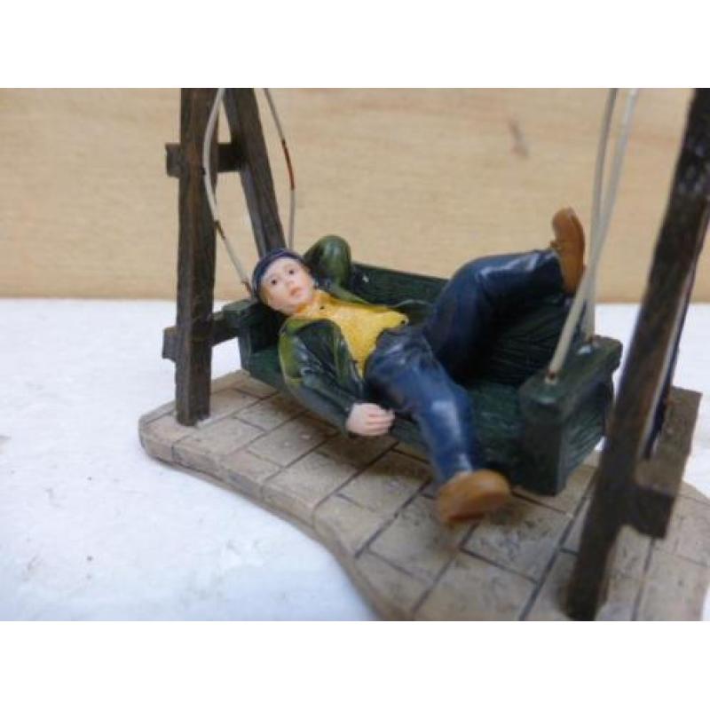 luville Justin Jonas kerstdorp poppetjes figurine kerst
