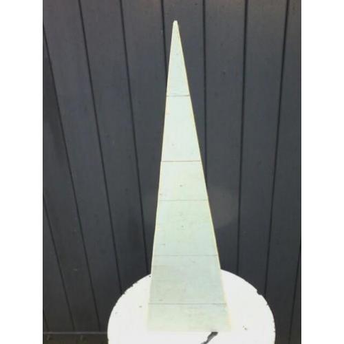 Houten kerstboom.