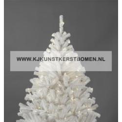 Kunstkertboom Maine wit inclusief warme LED verlichting