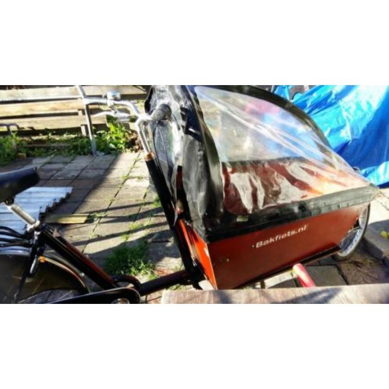 Nette Bakfiets-NL met Huif & 7 versnellingen