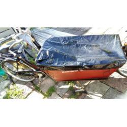 Nette Bakfiets-NL met Huif & 7 versnellingen