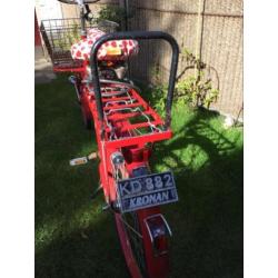 Rode Kronan bakfiets special edition