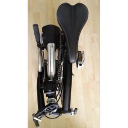 Te koop Brompton vouwfiets 3 versn. Nauwelijks gebruikt!