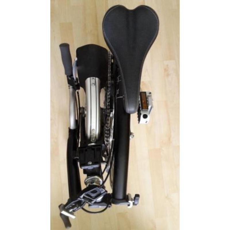 Te koop Brompton vouwfiets 3 versn. Nauwelijks gebruikt!
