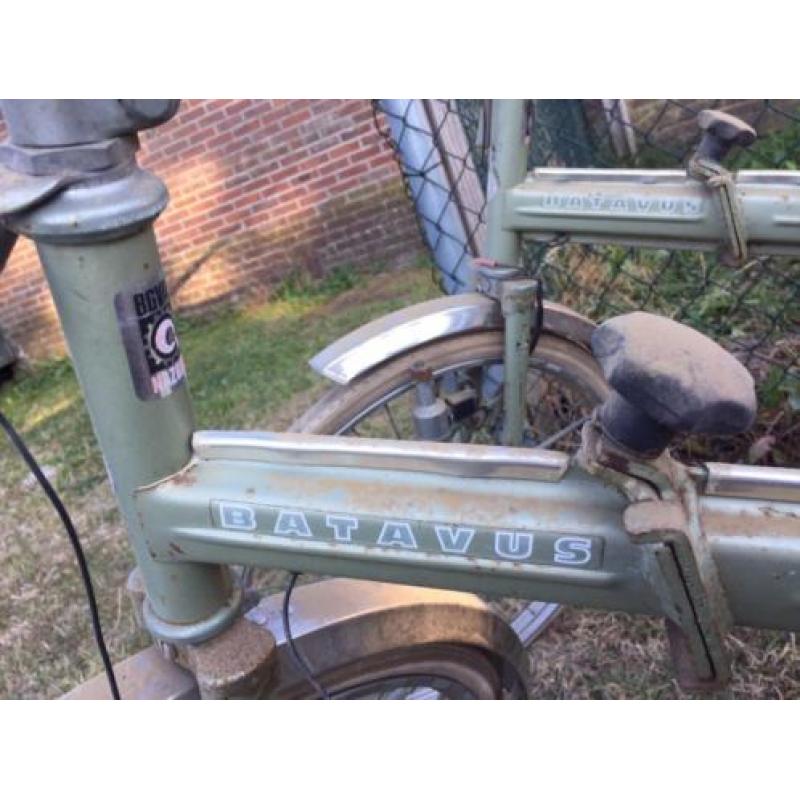 Koppeltje VINTAGE vouwfietsen Batavus