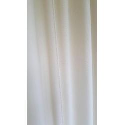 Velours gordijnen creme, beige Artelux hoogte ca. 297 cm.