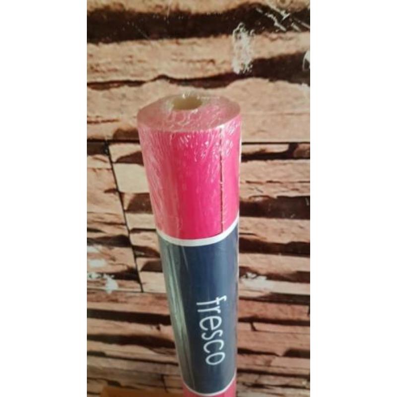 Rol behang dus roze fresco nieuw