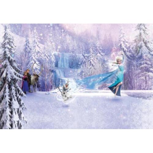 Frozen fotobehang Forest,Frozen behang Elsa Gratis verzenden