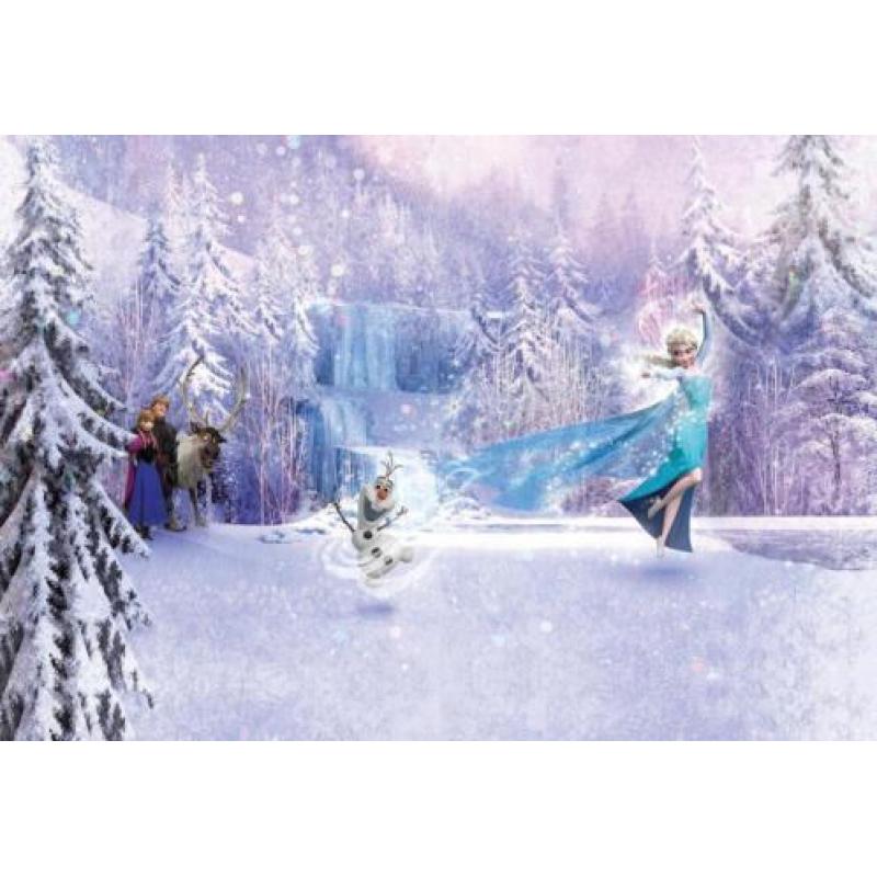 Frozen fotobehang Forest,Frozen behang Elsa Gratis verzenden