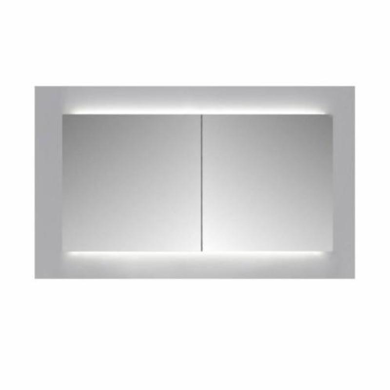 Spiegelkast Sanicare Qlassics Ambiance 120 cm 2 Deuren An...
