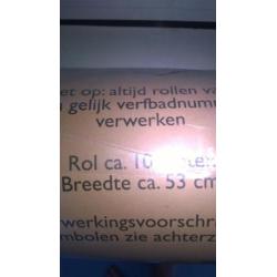 behang, kleur; oud roze