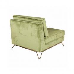 Honaw lounge chair velvet mos