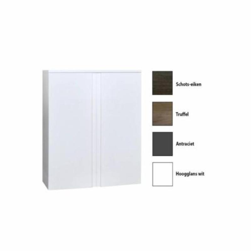 Kolomkast Sanicare Q7 2-Deurs Soft-Closing Greeploos 90x6...