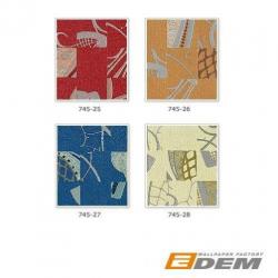 Behang hoogwaardig abstract design EDEM 745-25 vinylbehang m
