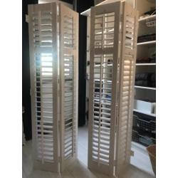 Jasno shutters 115 x 167 cm 2x2 panelen, wit (RAL 9010)