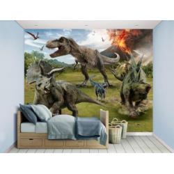 Dinosaurus behang fotobehang met GRATIS LIJM *Muurdeco4kids