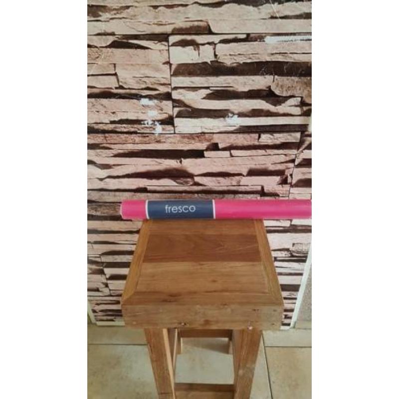 Rol behang dus roze fresco nieuw