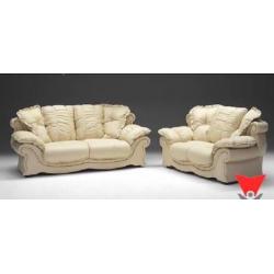 1150,- EXCLUSIEVE BANKSTELLEN met roesjes VERSACE BANK 3+2