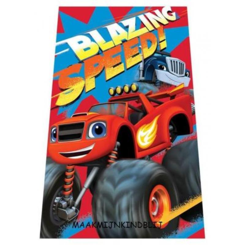 Blaze en de Monsterwielen behang rol van 10meter nog 8 rol
