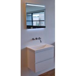 Smal en Ondiep LUXE badmeubel WIESBADEN GREEPLOOS in 3 maat