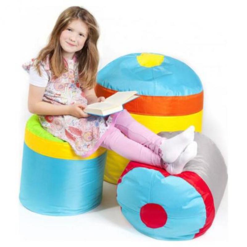 Pushbag Oxford Cupcake Set - Regenboog