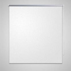 vidaXL Rolgordijn verduisterend 120 x 175 cm wit