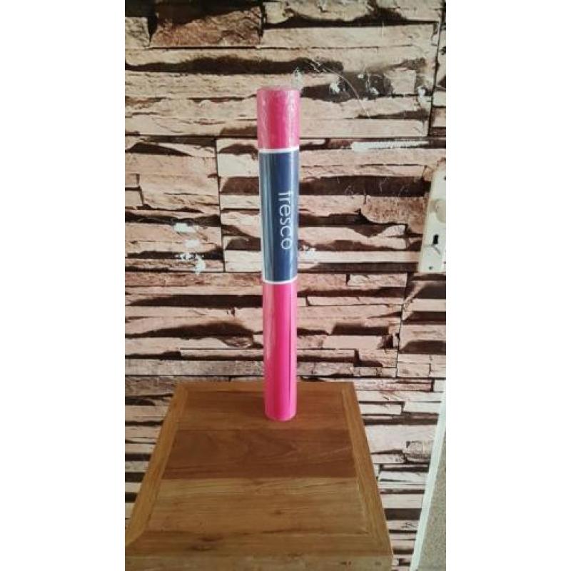 Rol behang dus roze fresco nieuw