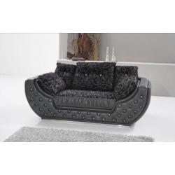 1150,- EXCLUSIEVE BANKSTELLEN met roesjes VERSACE BANK 3+2