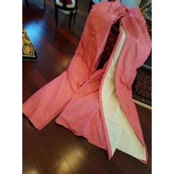 Luxe Taft Overgordijnen - Kleur Fuchsia